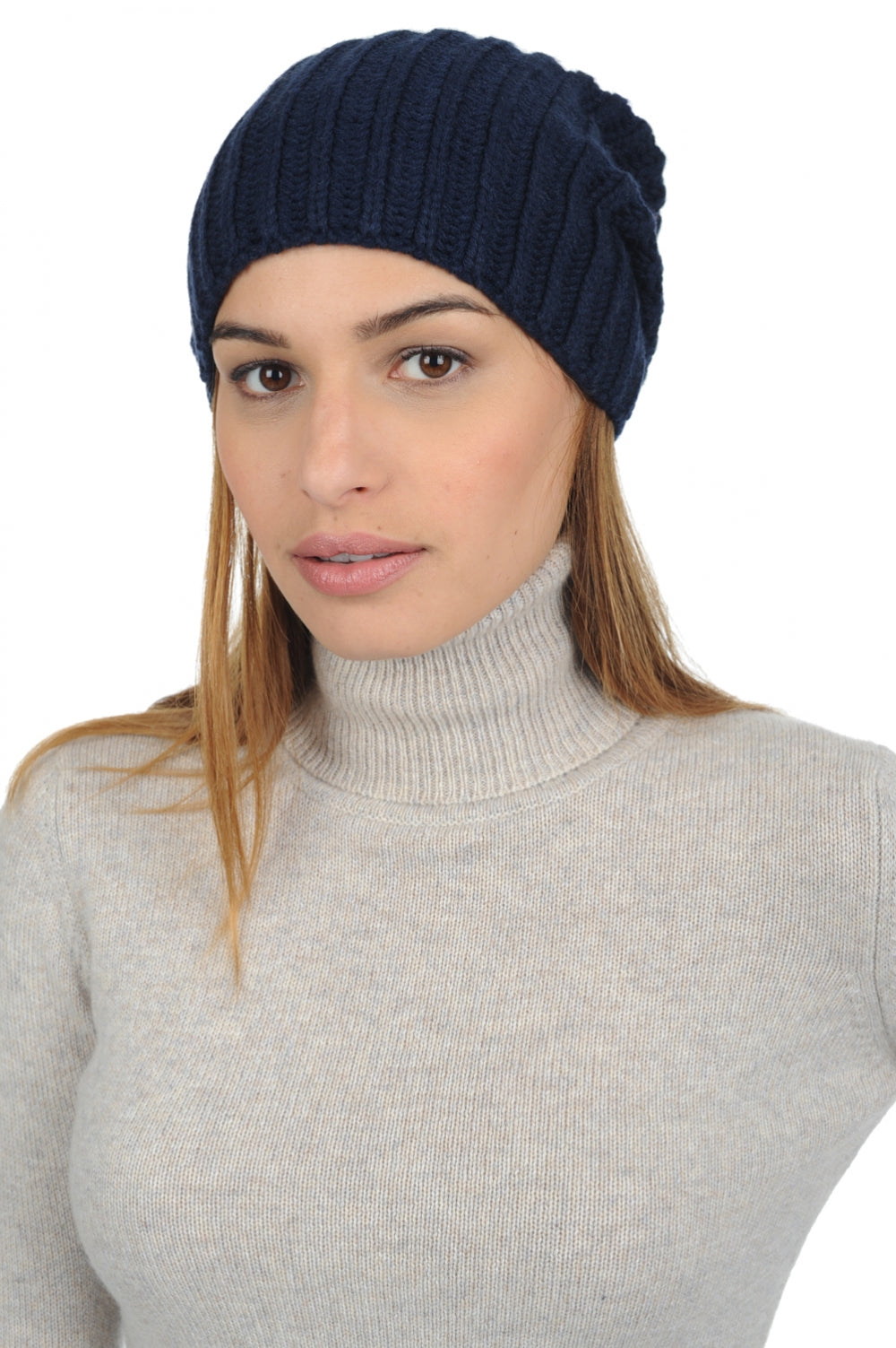 Youpie unisex cashmere - dark navy - Mahogany