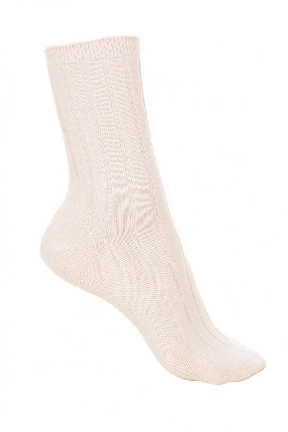 Dragibus in cashmere & elastane for women - ecru - Mahogany