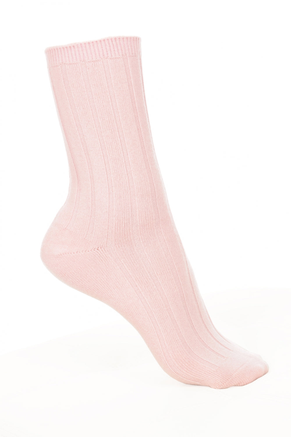 Dragibus in cashmere & elastane for women - pale pink - Mahogany