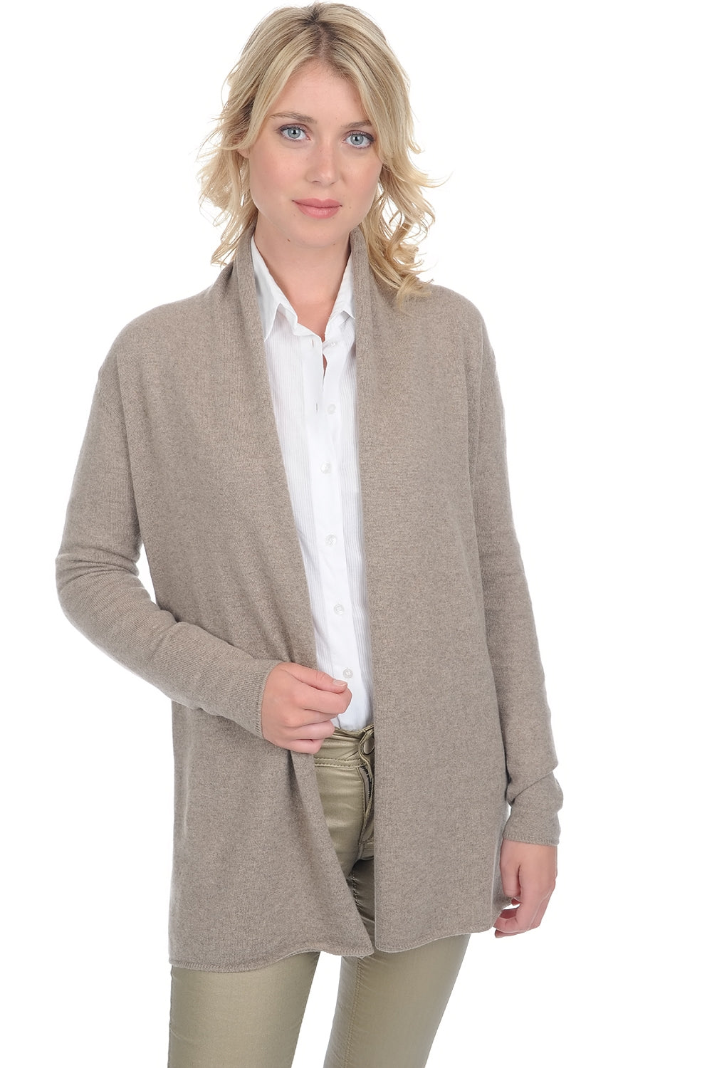 Pucci Premium en cachemire femme - Vue 1 - dolma natural - Mahogany