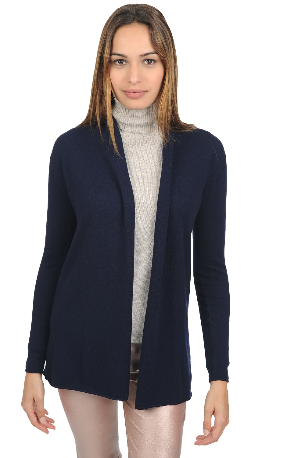 Pucci Premium women's cashmere - premium navy - Mahogany