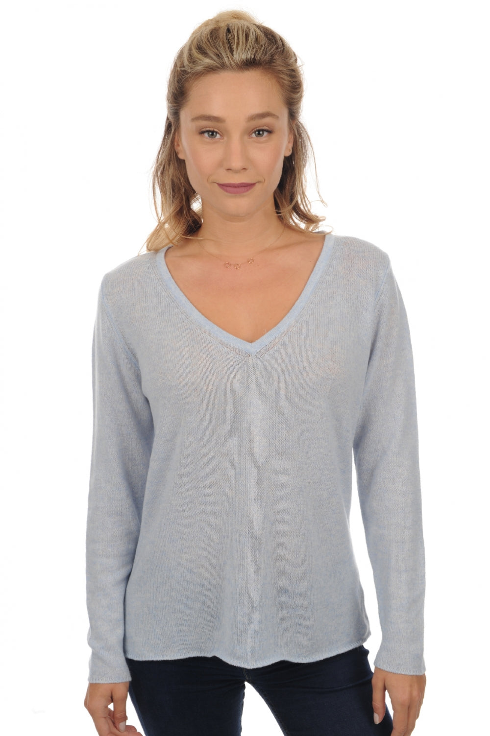 Flavie women's cashmere - arctic - Mahogany
