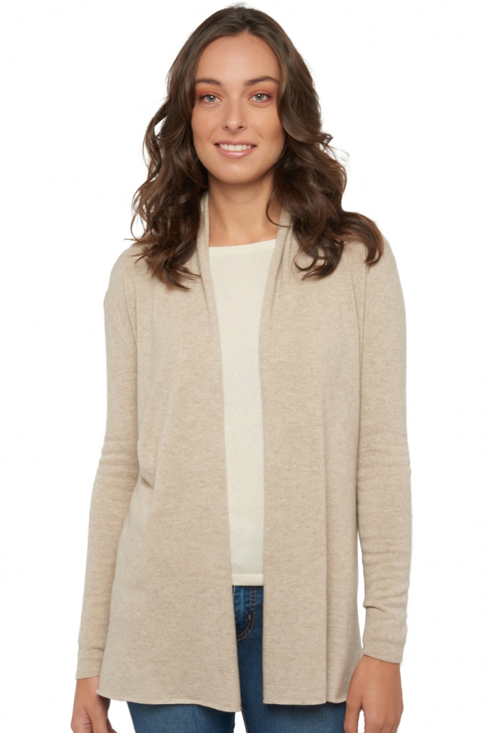 Pucci Premium women's cashmere - pema natural - Mahogany