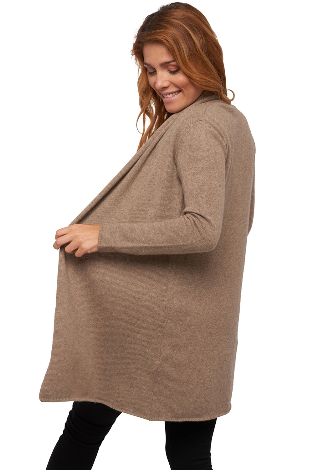 Perla en cachemire femme - Vue 1 - natural brown - Mahogany