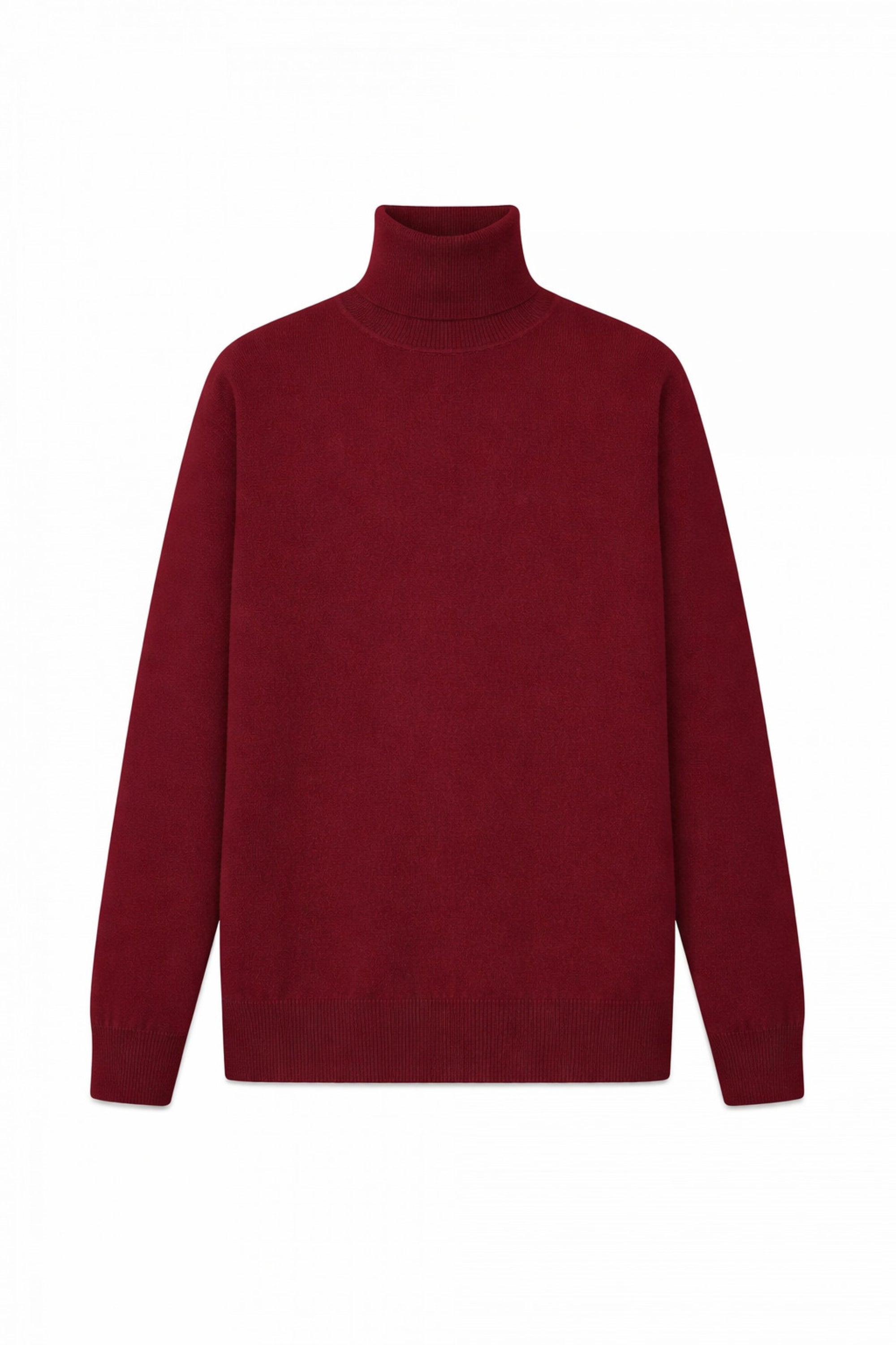 Edgar men's cashmere - bordeaux - Mahogany