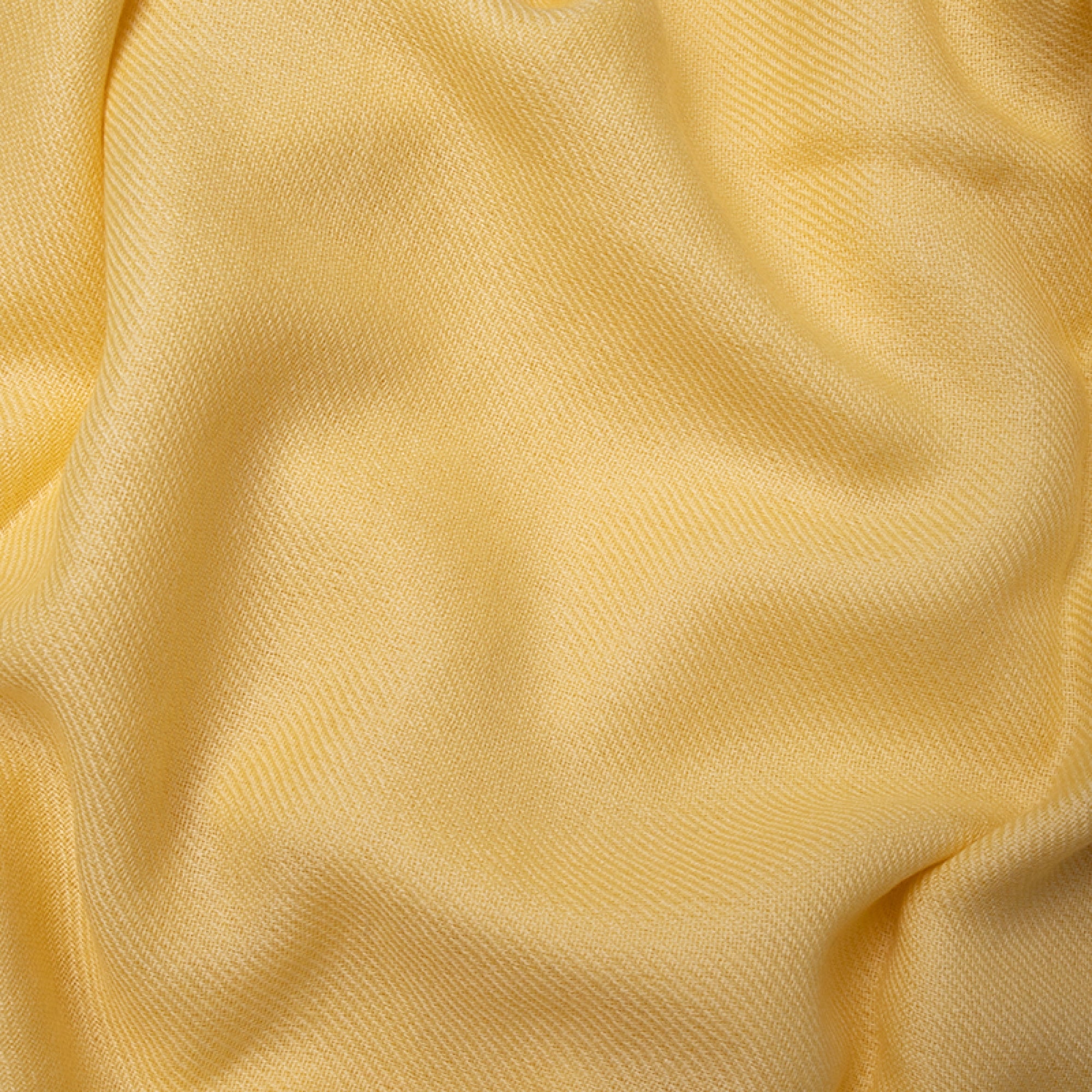 Toodoo Plain S in mixed cashmere - pastel yellow - Mahogany