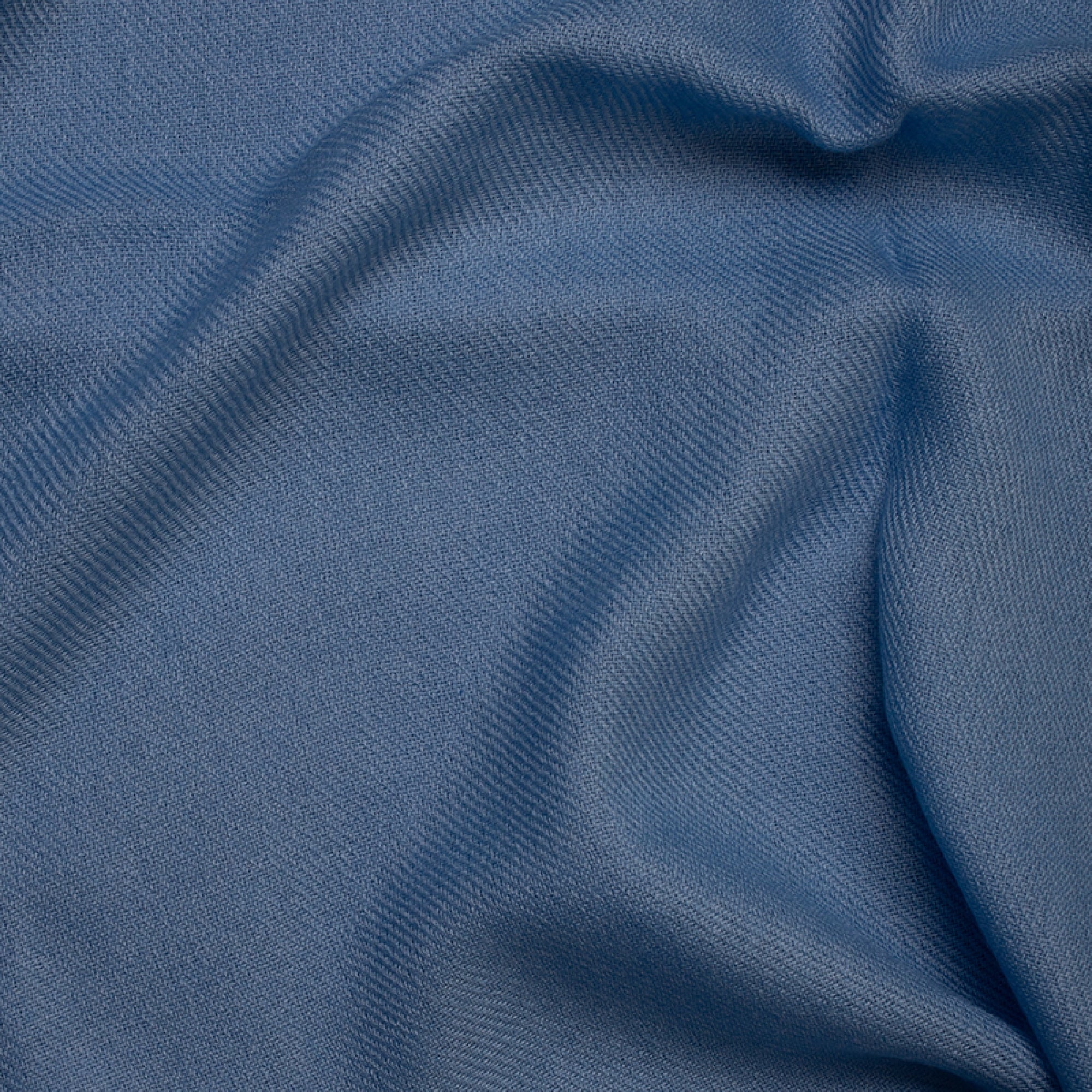 Toodoo Plain M in mixed cashmere - sky blue - Mahogany