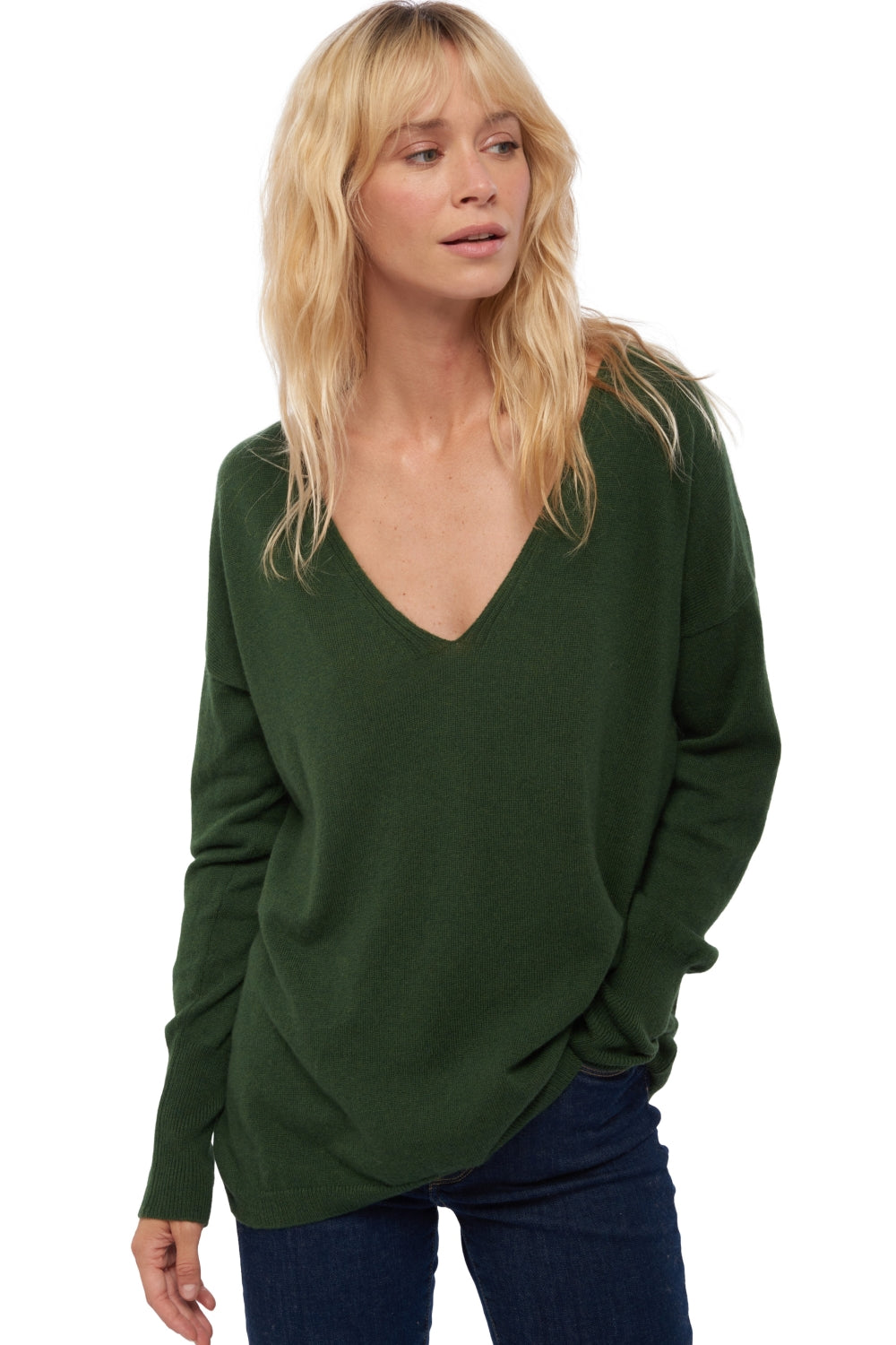 Varsovie women's cashmere - cedar - Mahogany