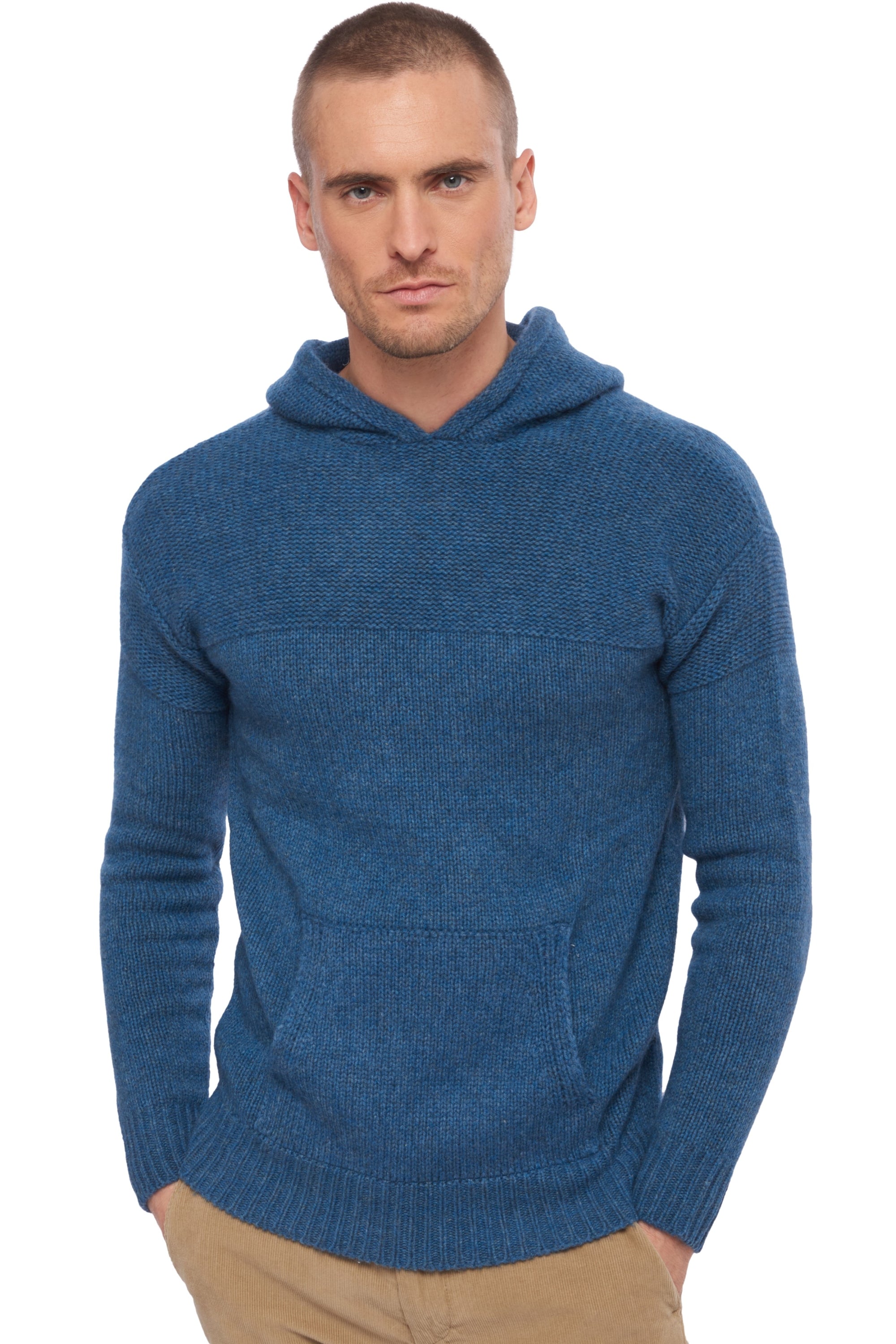 Wayne in yak for men - stellar blue - Mahogany