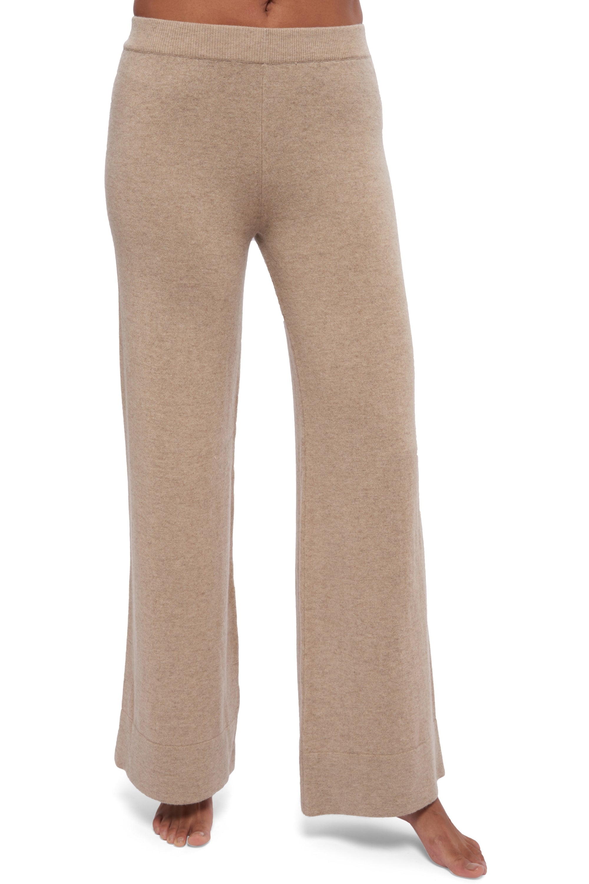 Westside women's cashmere - natural stone - Mahogany