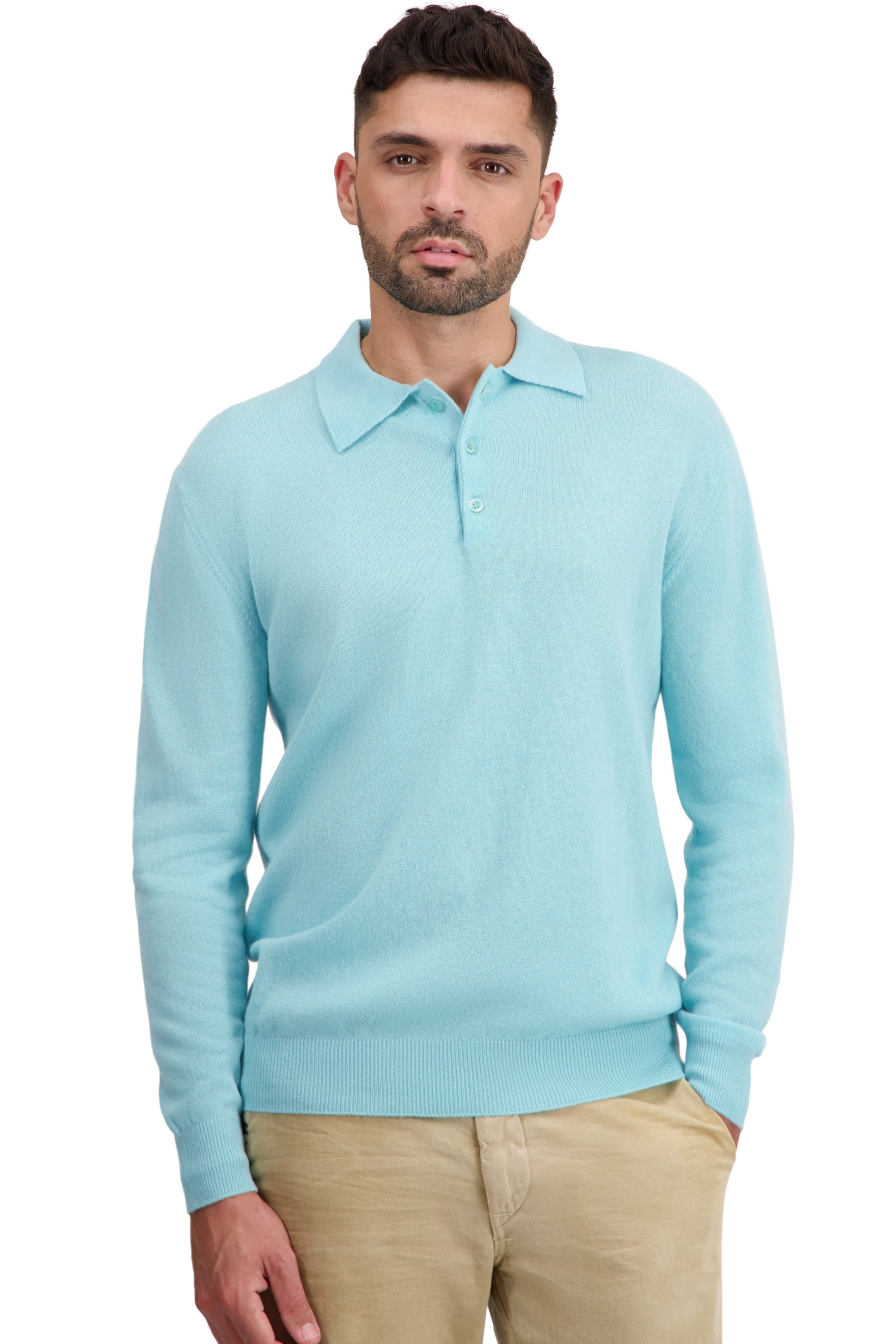 Tarn cashmere jumper for men - aquilia - Mahogany