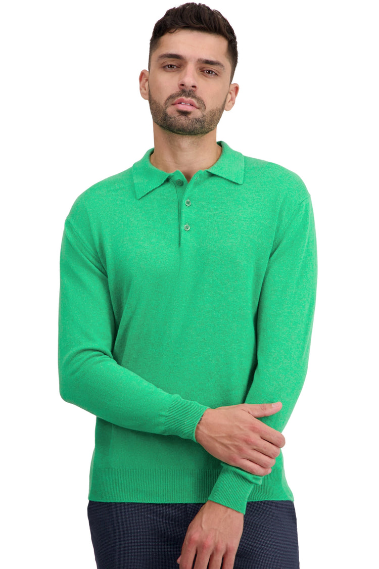 Tarn men's cashmere jumper - midori - Mahogany