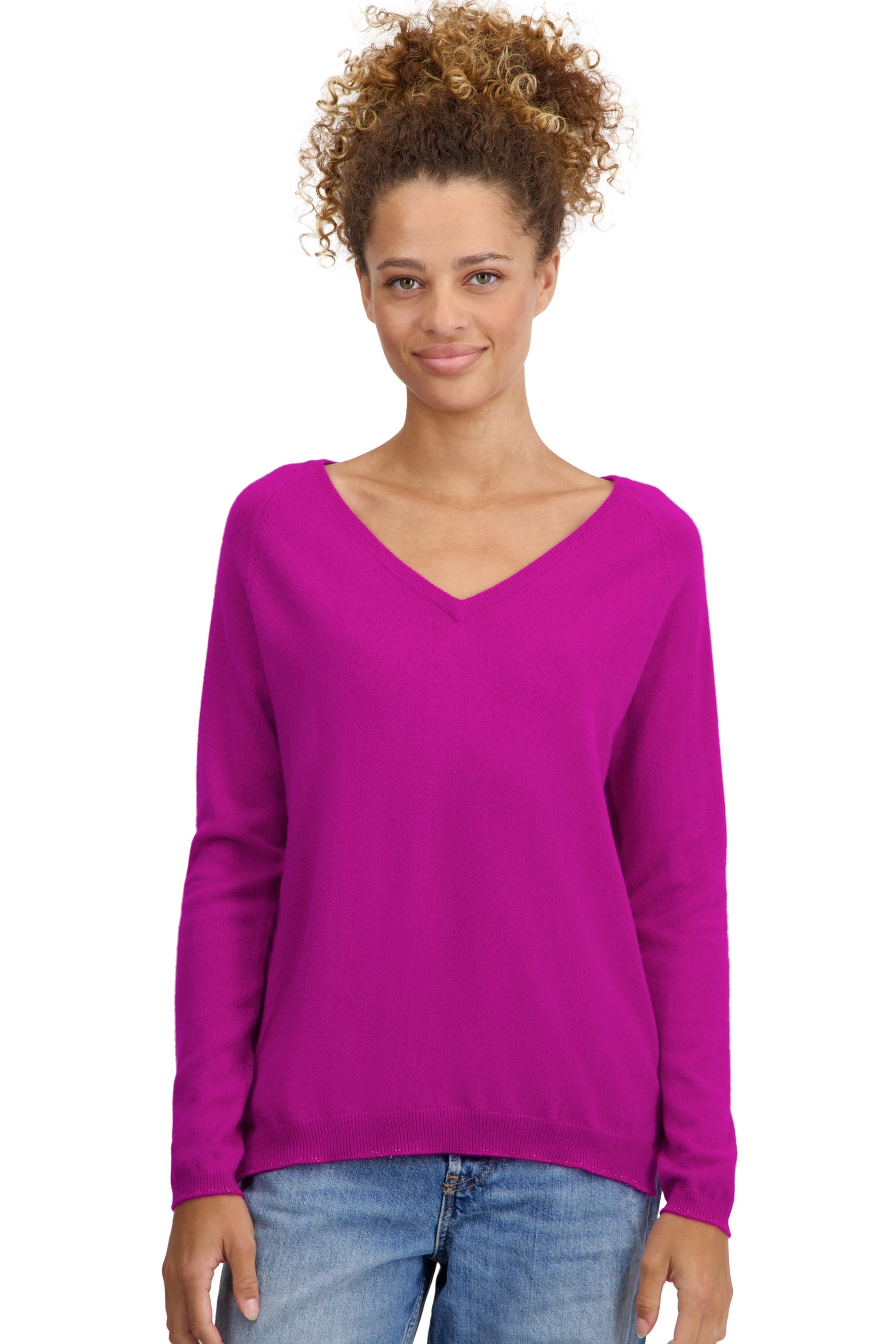 Zanjan in cashmere for women - radiance - Mahogany