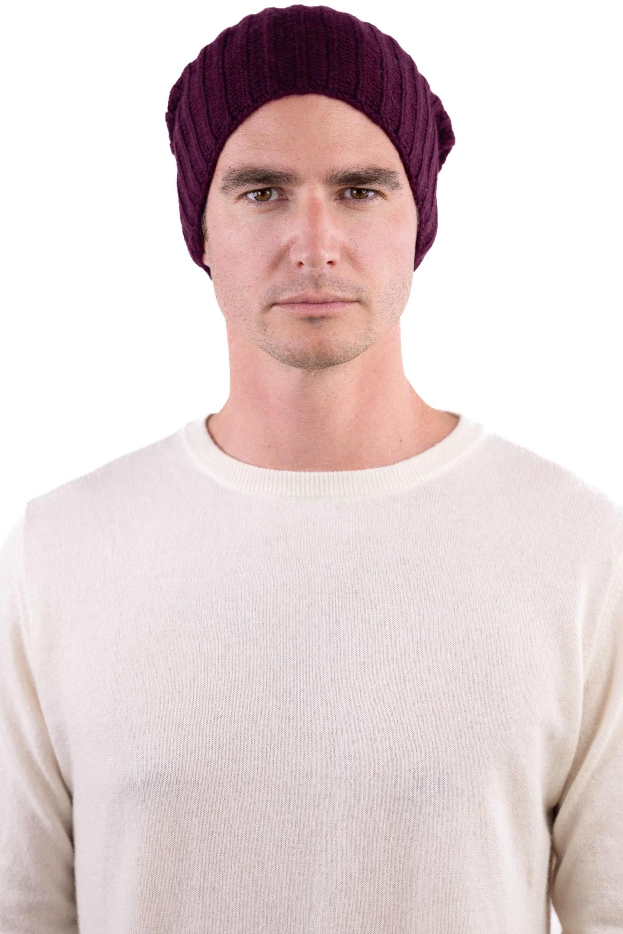Youpie unisex cashmere - bordeaux - Mahogany