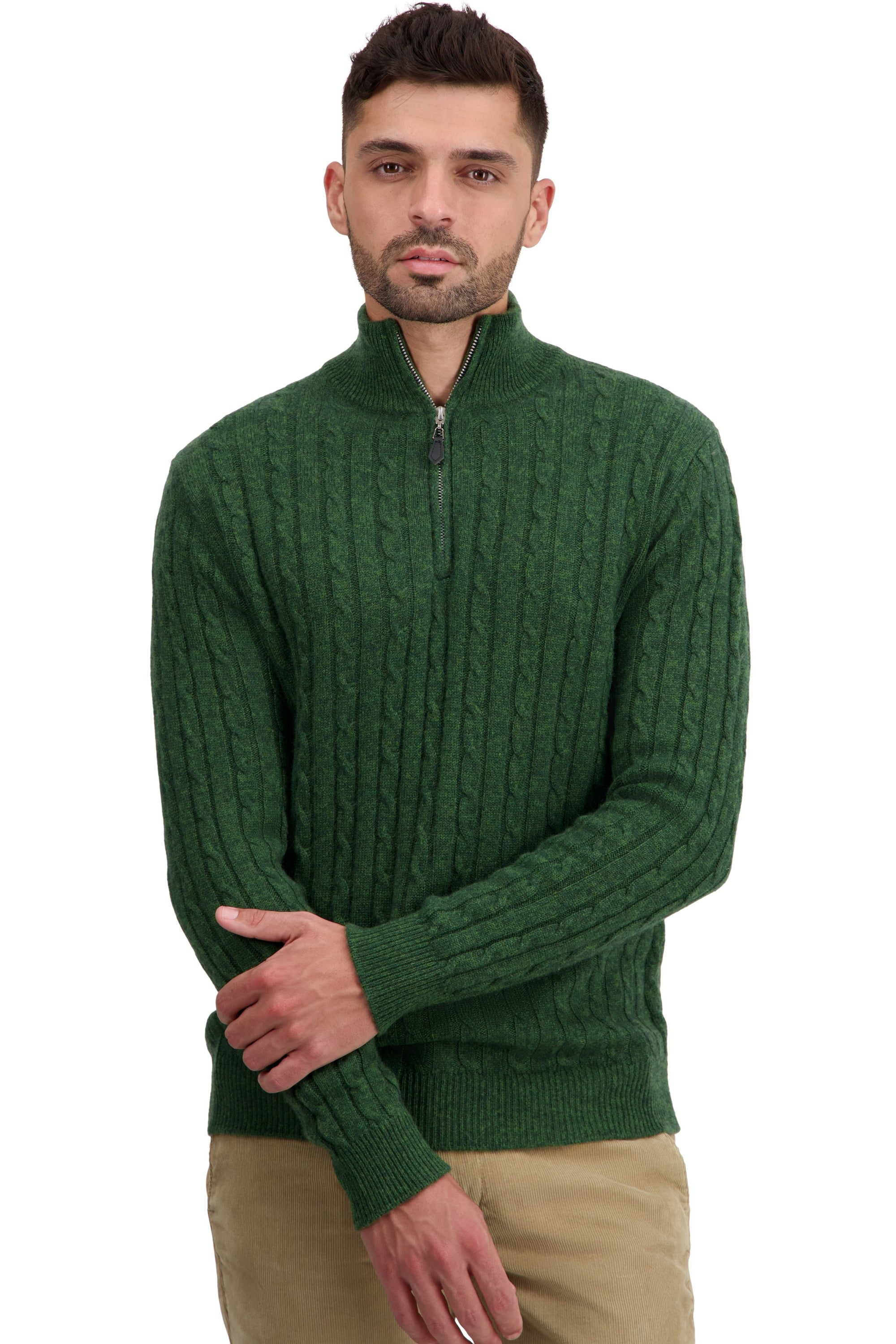 Taurus in cashmere for men - cedar - Mahogany