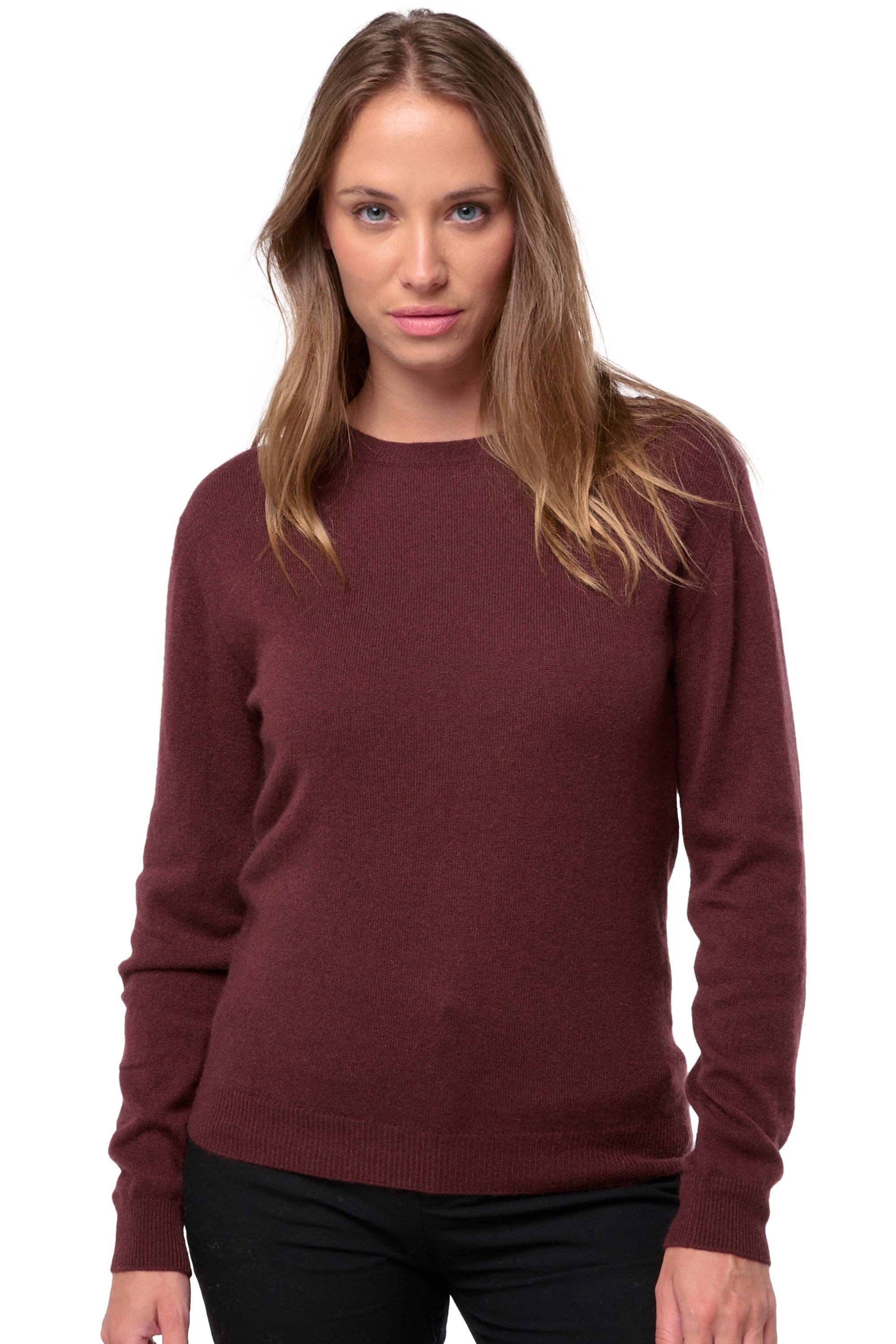Thalia women's cashmere jumper - cinnabar - Mahogany