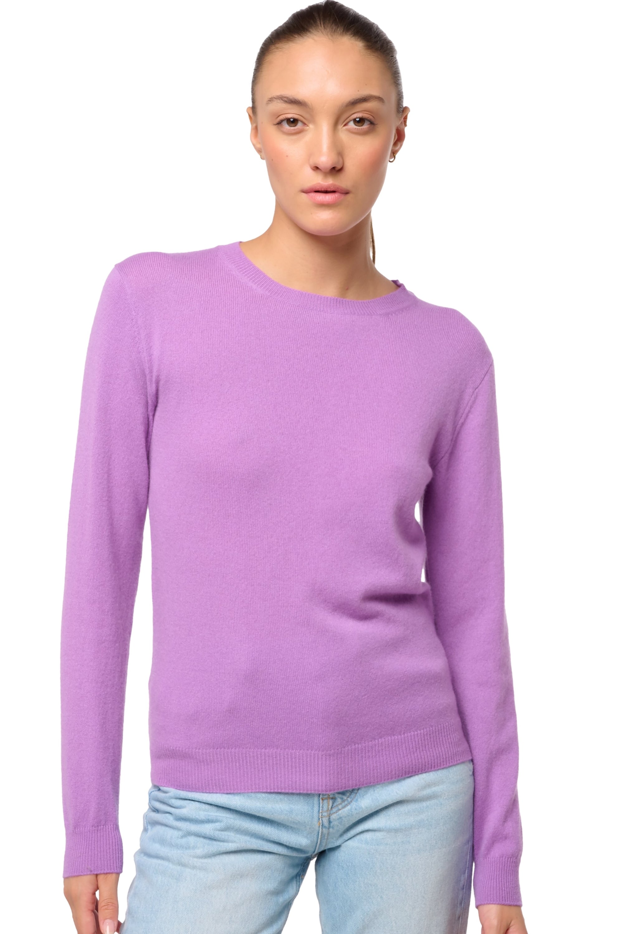 Thalia women's cashmere jumper - dahlia - Mahogany