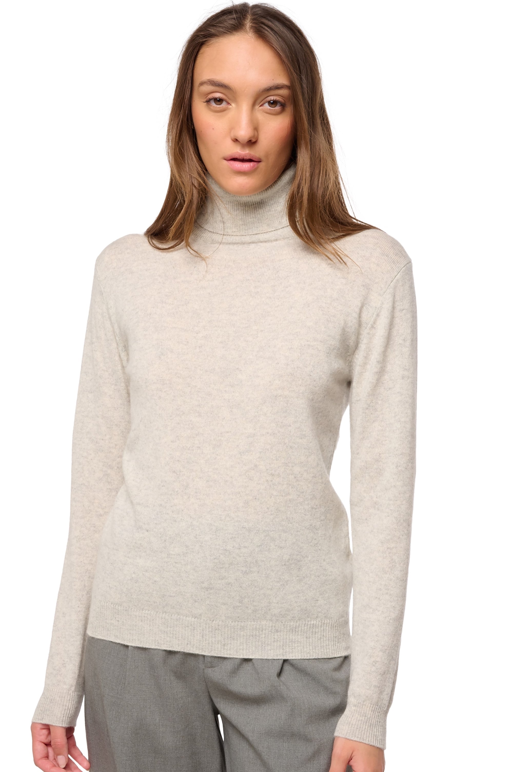 Tale women's cashmere jumper - blizard - Mahogany