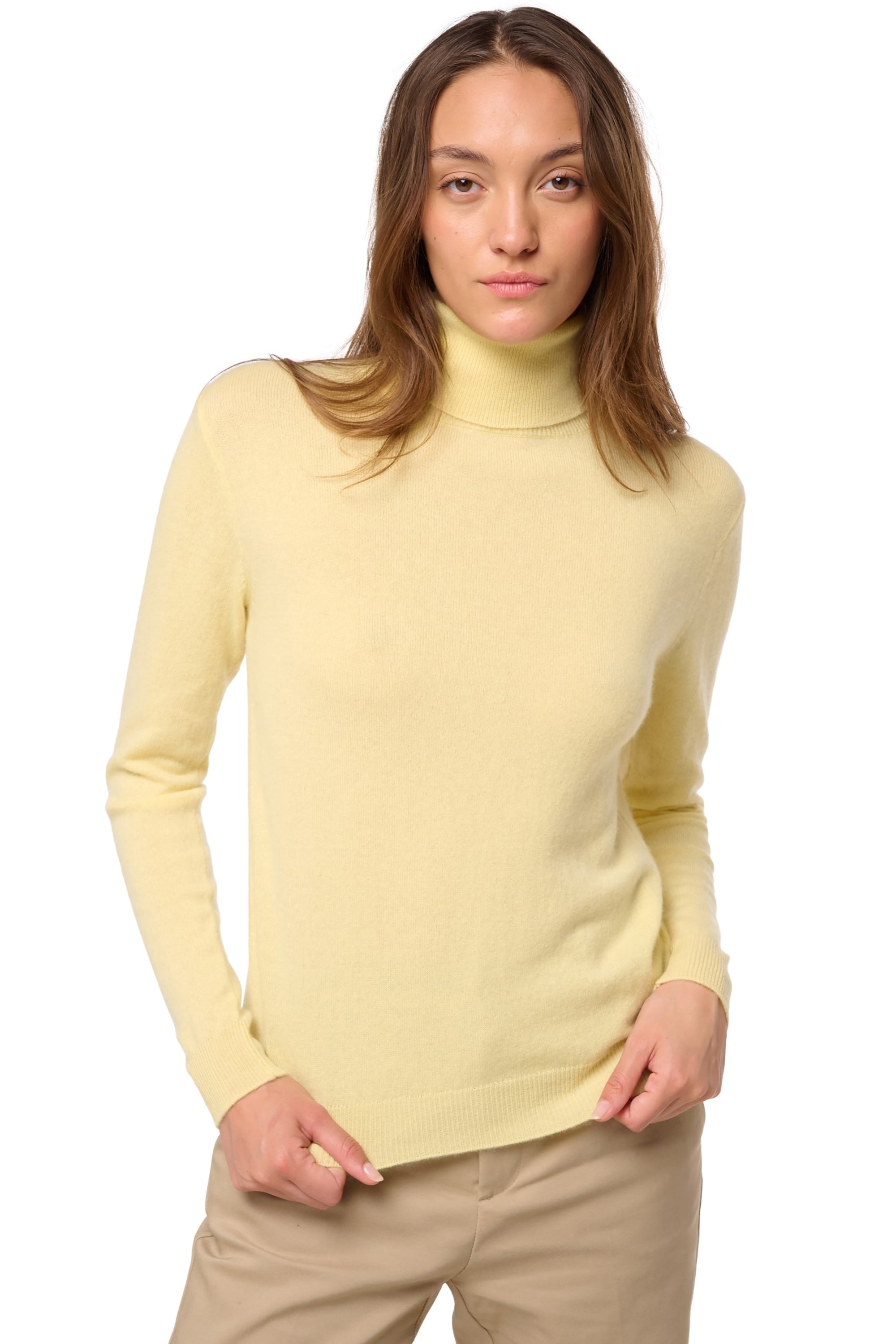 Tale cashmere jumper for women - lemonade - Mahogany