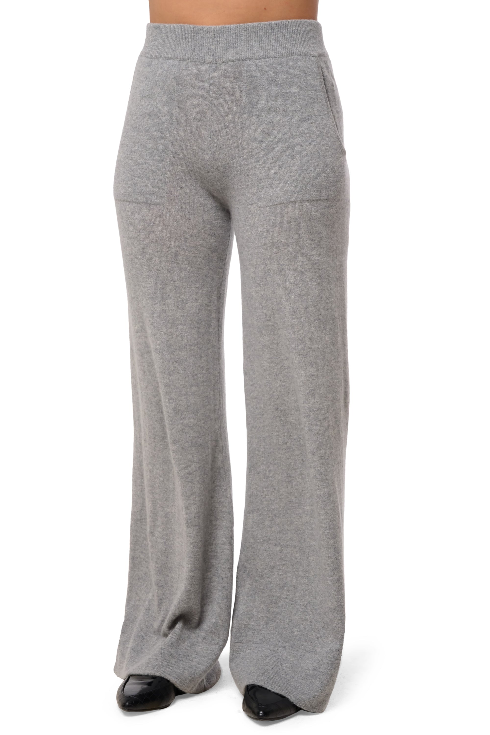 Daiquiri women's cashmere - marl grey - Mahogany