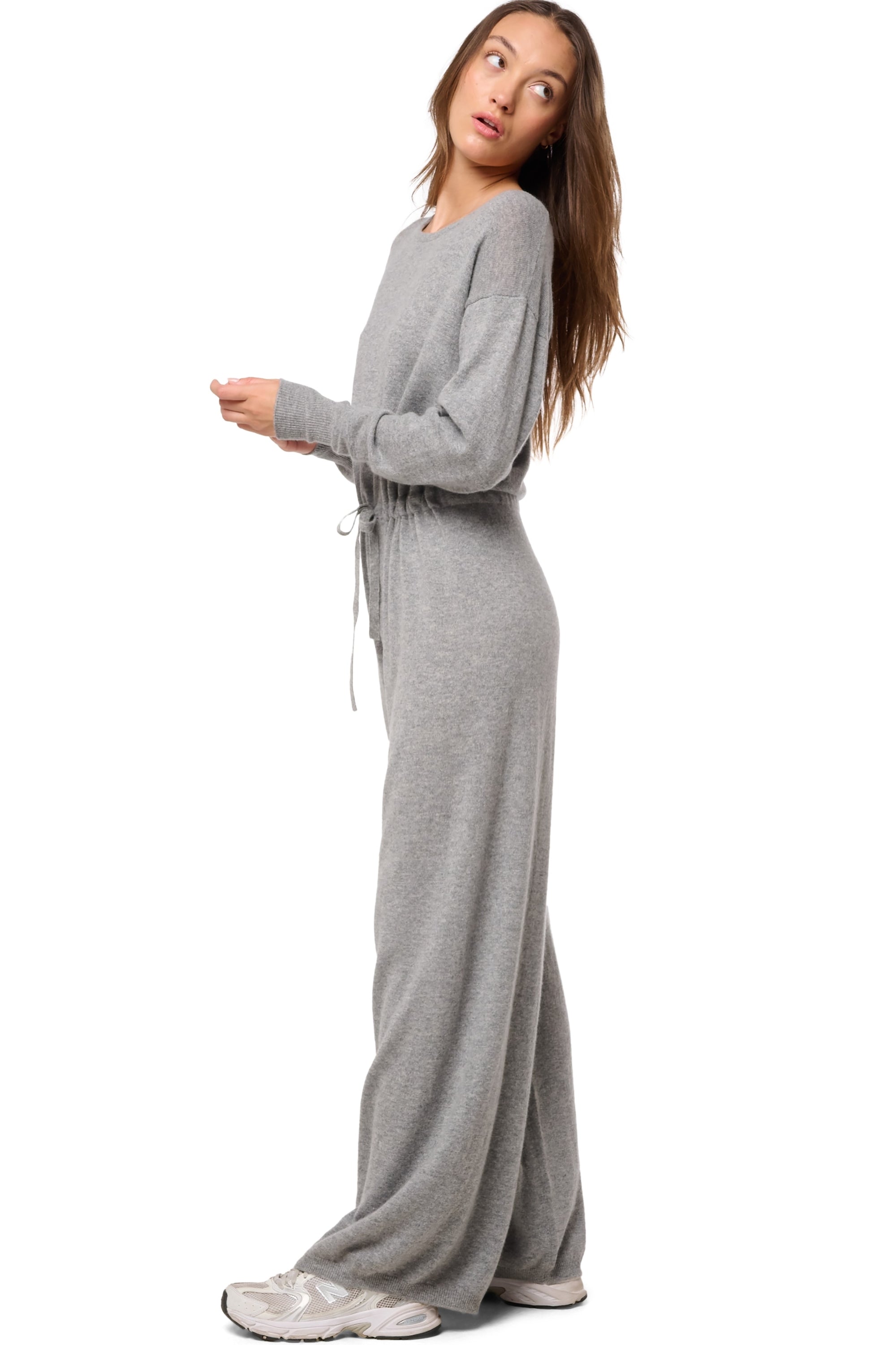 Doramaar en cachemire femme - Vue 1 - gris chiné - Mahogany