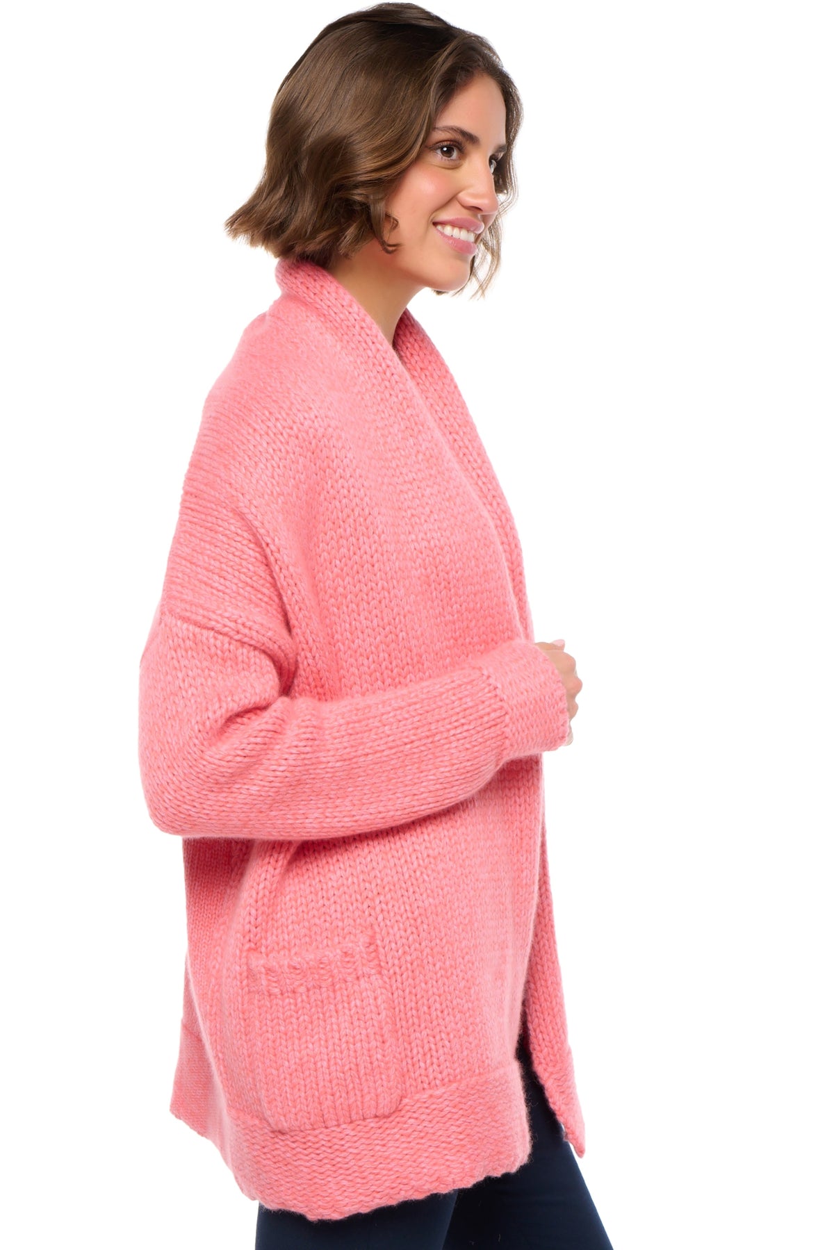 Vienne en cachemire femme - Vue 3 - peach / rose - Mahogany