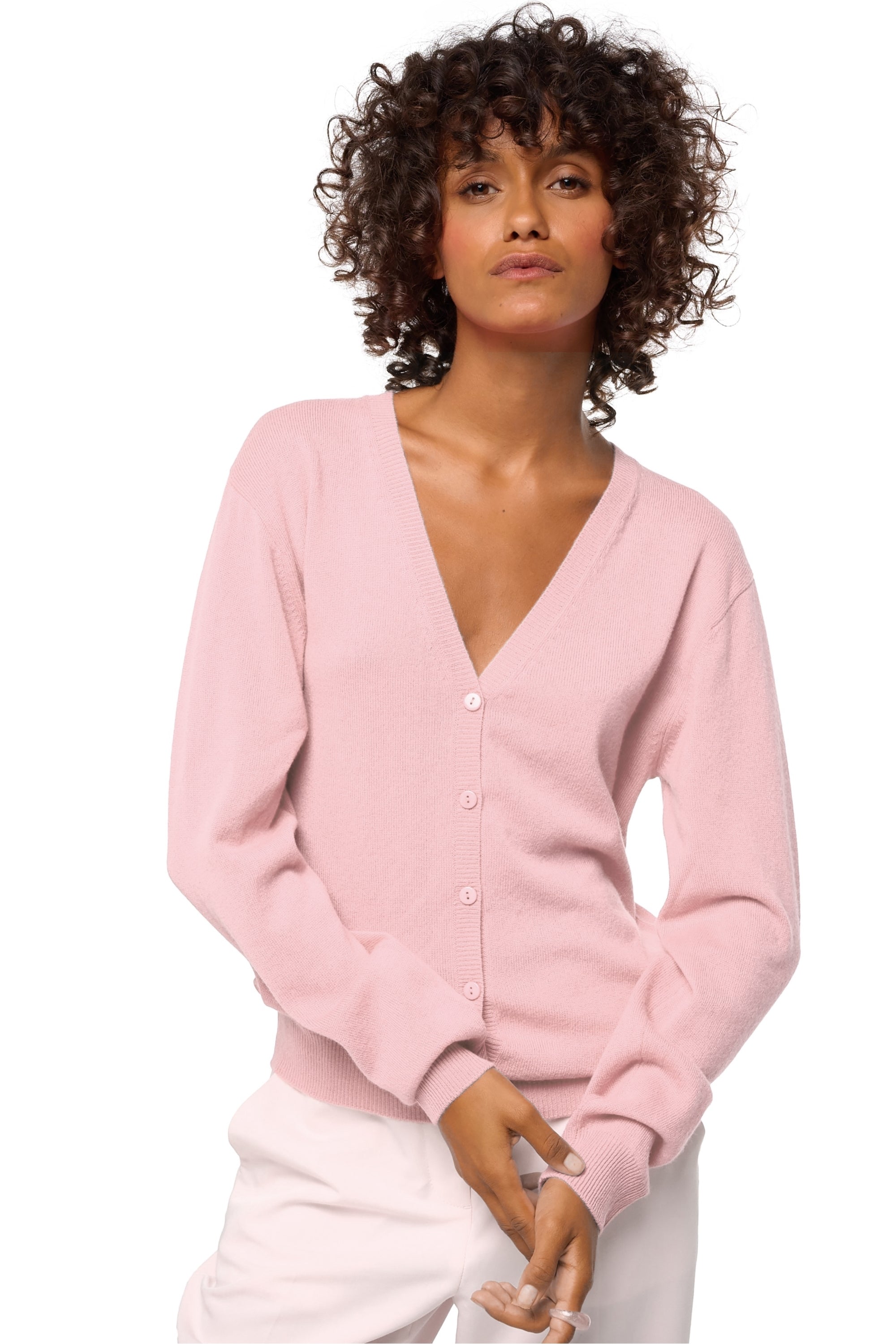 Taline women's cashmere jumper - pixie - Mahogany