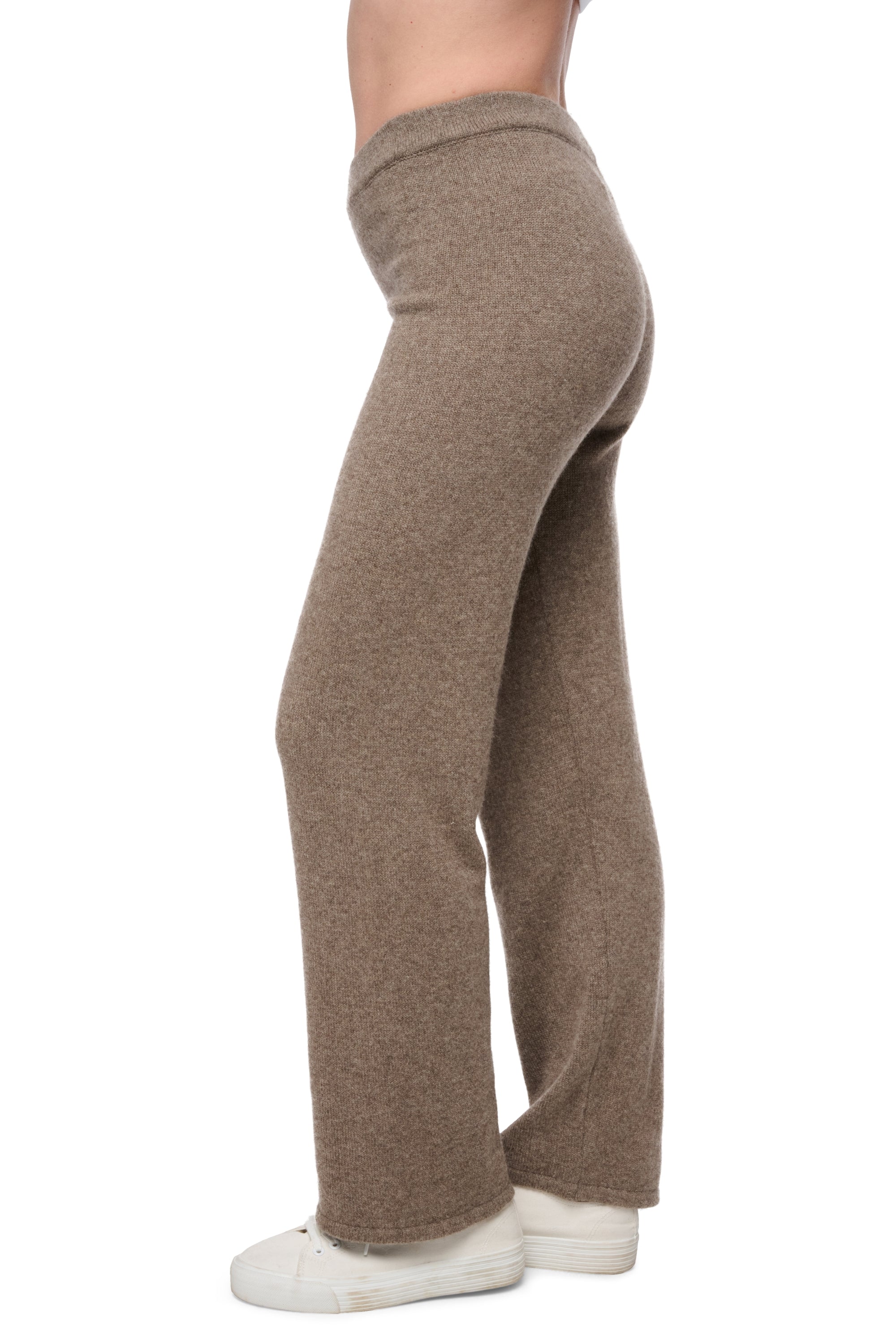 Stockholm in yak for women - natural marmot - Mahogany