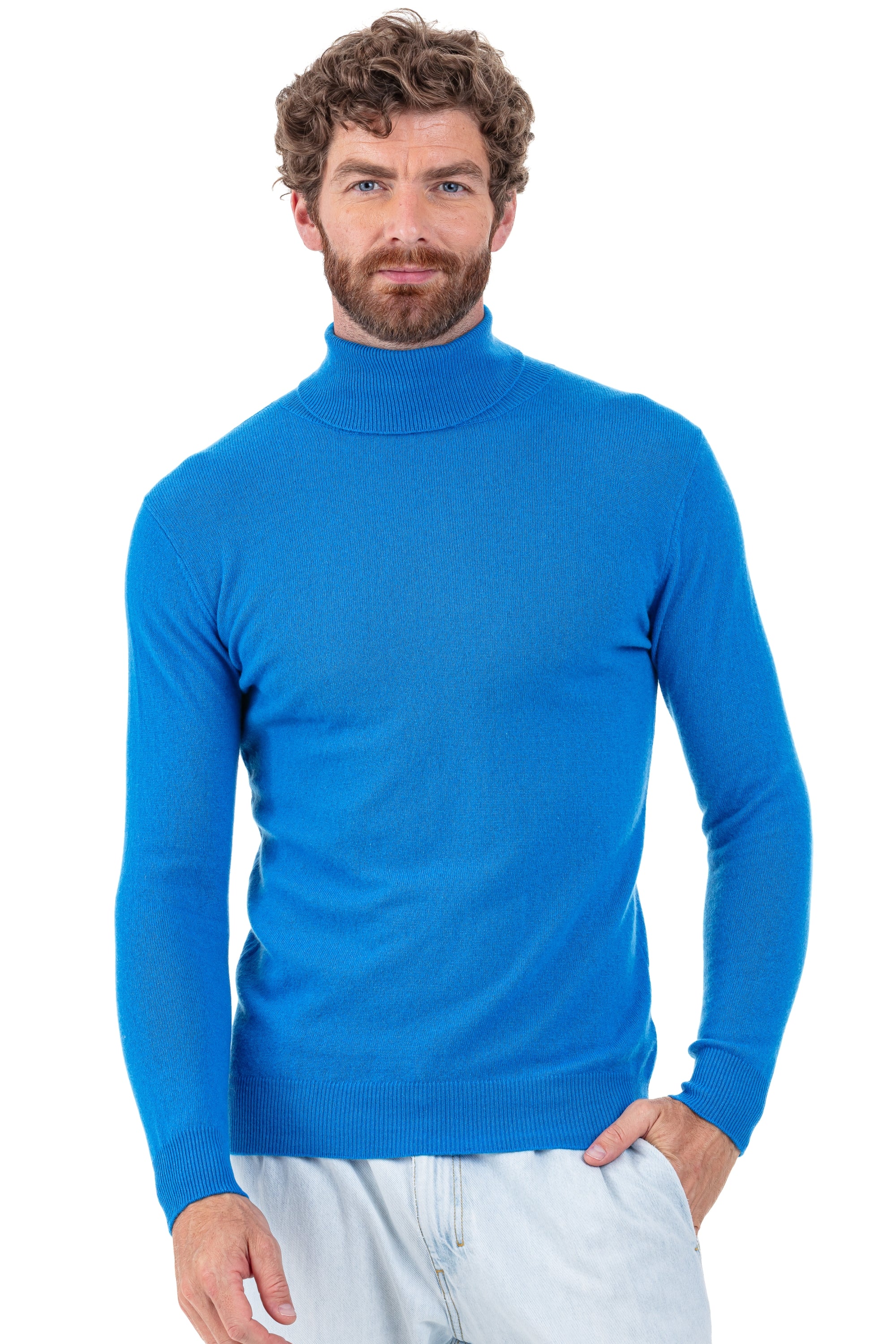 Tarry men's cashmere jumper - batchelor - Mahogany