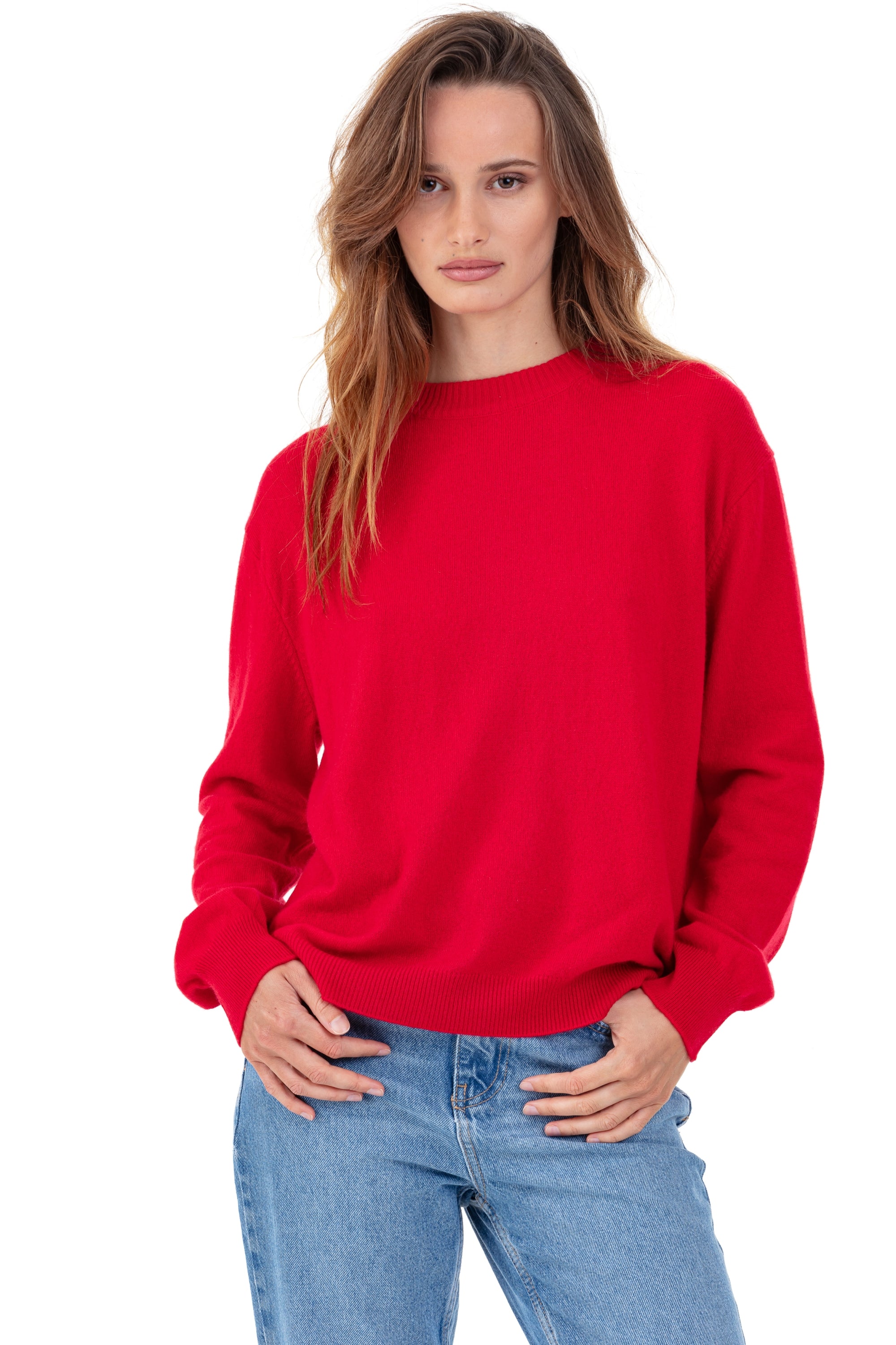 Philippine women's cashmere - rouge velours - Mahogany
