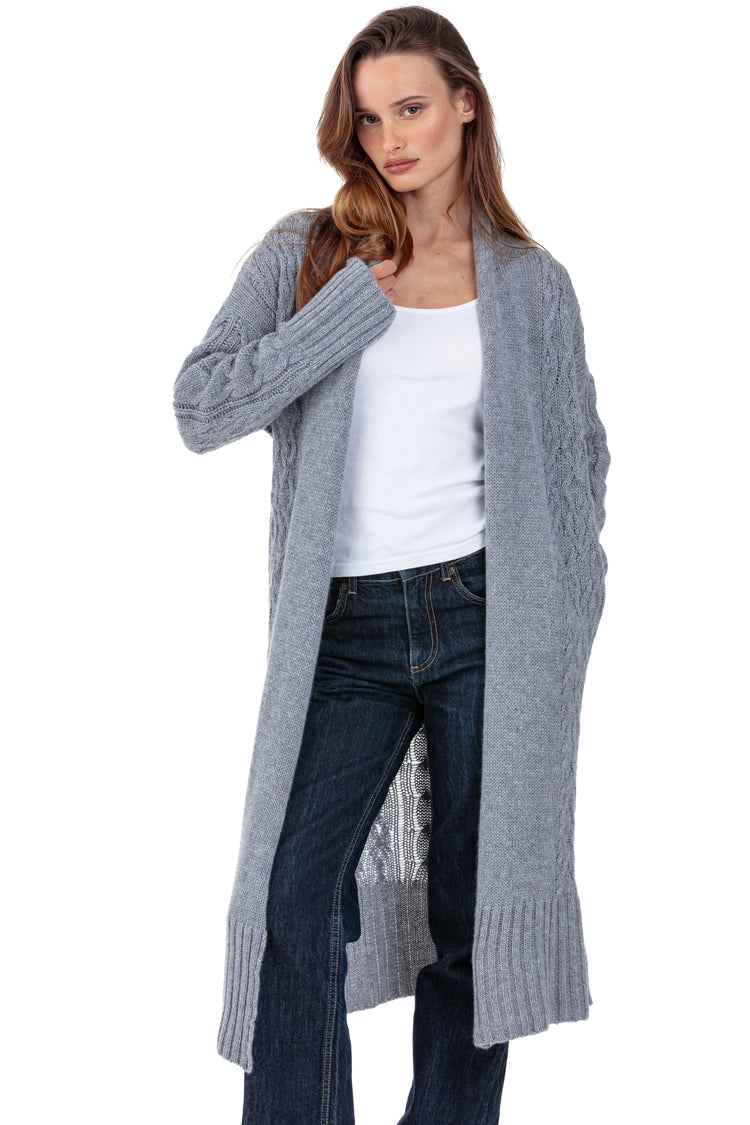 Philosophy women's cashmere - grey marl - Mahogany