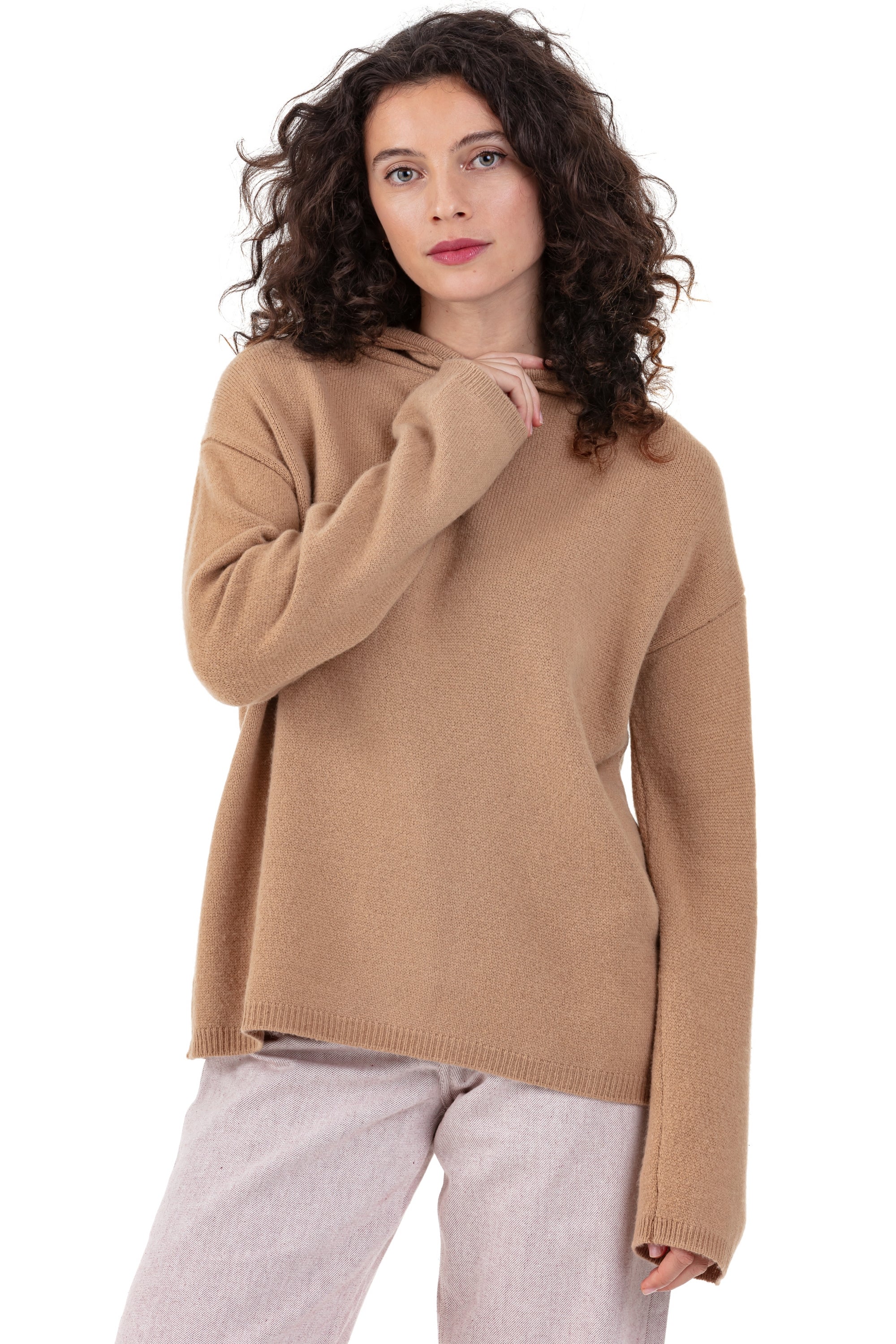 Prune women's yak - camello - Mahogany