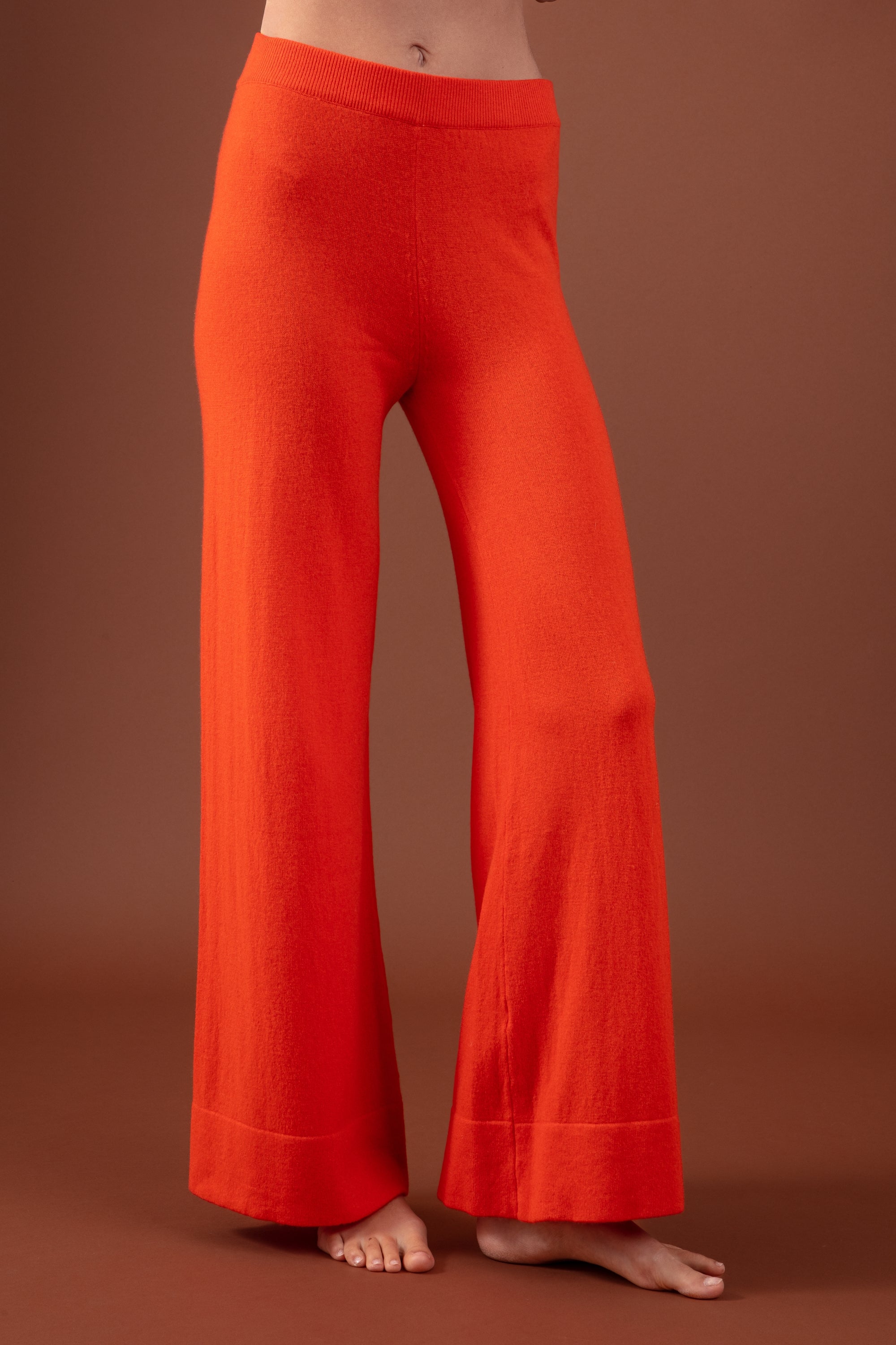 Westside women's cashmere - orange - Mahogany