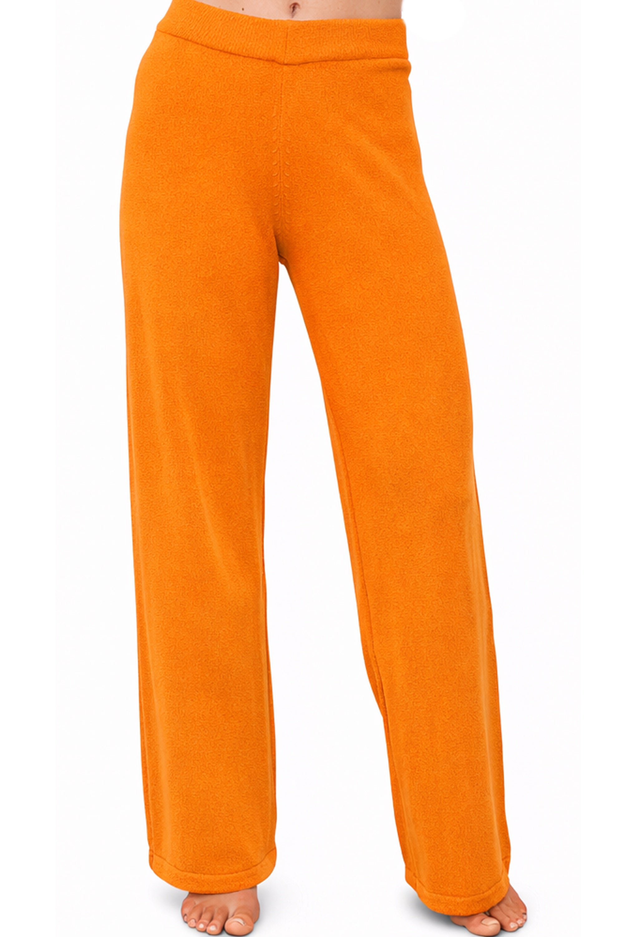 Malicieux cashmere women's jumper - orange - Mahogany
