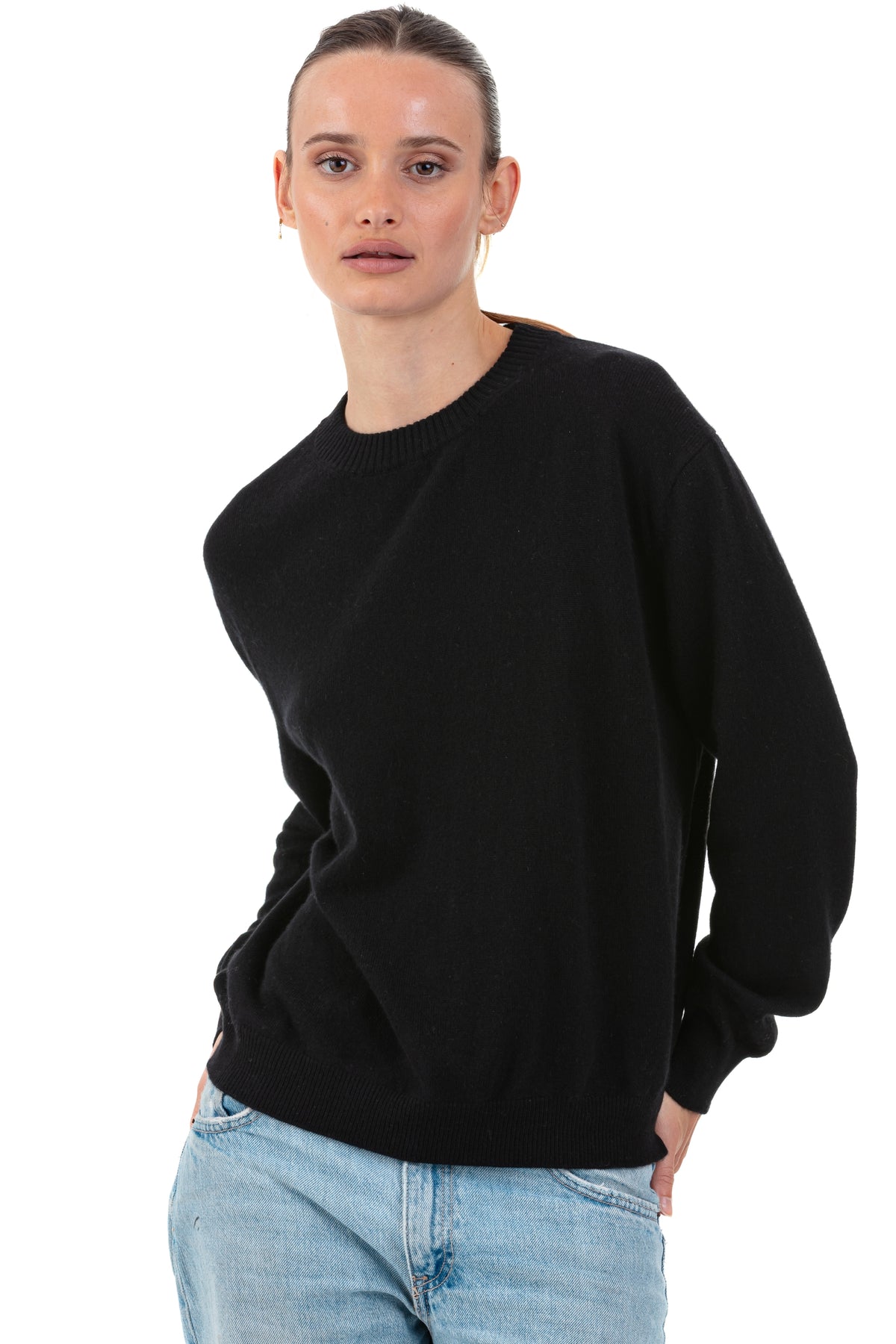 Philippine women's cashmere - black - Mahogany