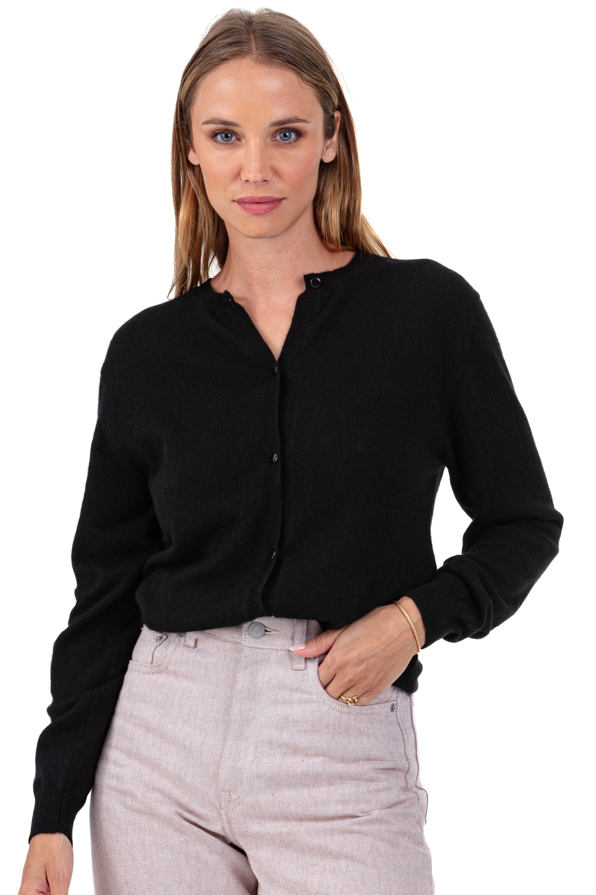 Tyra women's cashmere - black - Mahogany