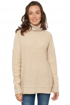 Cashmere & Camel  ladies chunky sweater gribelle