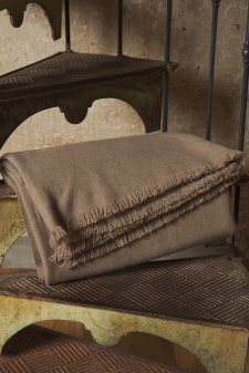 Cashmere  accessories blanket ama natural 180 x 240