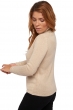  ladies roll neck natural aka natural beige s