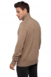  men polo style sweaters natural viero natural brown 2xl