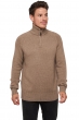  men polo style sweaters natural viero natural brown 4xl