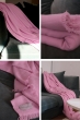 Cashmere accessories cocooning toodoo plain l 220 x 220 blushing bride 220x220cm
