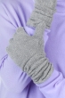 Cashmere accessories gloves tadom grey marl 44 x 16 cm