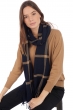 Cashmere accessories scarf mufflers amsterdam dress blue camel 50 x 210 cm
