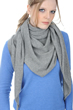 Cashmere accessories scarf mufflers argan grey marl one size