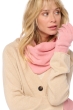 Cashmere accessories scarf mufflers dulce tea rose 50 x 28 cm