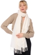 Cashmere accessories scarf mufflers kazu200 milk 200 x 35 cm
