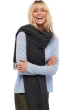 Cashmere accessories scarf mufflers niry charcoal marl 200x90cm