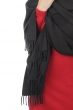 Cashmere accessories scarf mufflers niry licorice 200x90cm