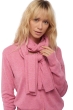 Cashmere accessories scarf mufflers ozone carnation pink 160 x 30 cm